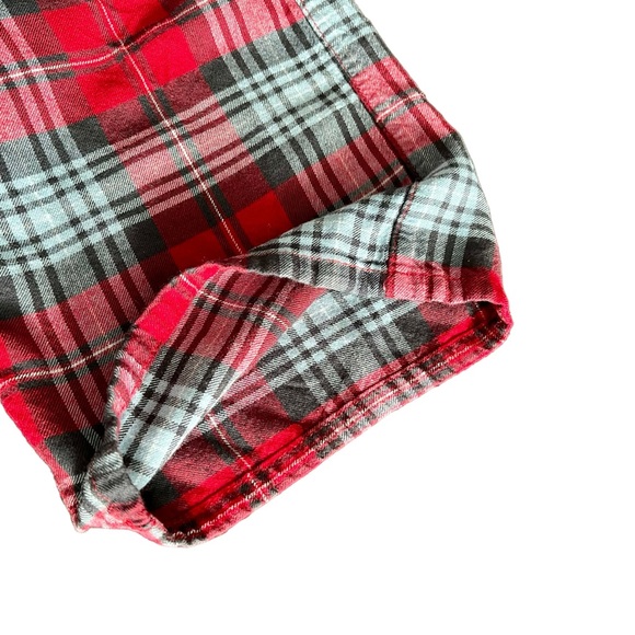PJ Salvage Women’s Pajamas P.J. Pants Bottoms Bottom Red Plaid 2 XS Lightweight - Picture 5 of 7
